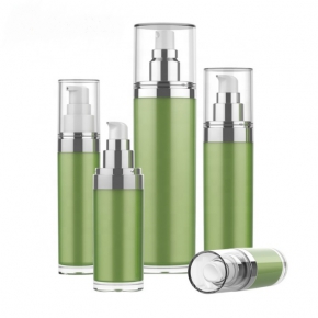 Clear Round 15ml 30ml 50ml 80ml 100ml 120ml hand lotion pump bottle dispenser
